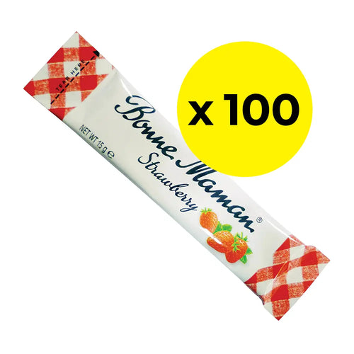Bonne Maman Strawberry Conserve 15g Stick - Pack of 100