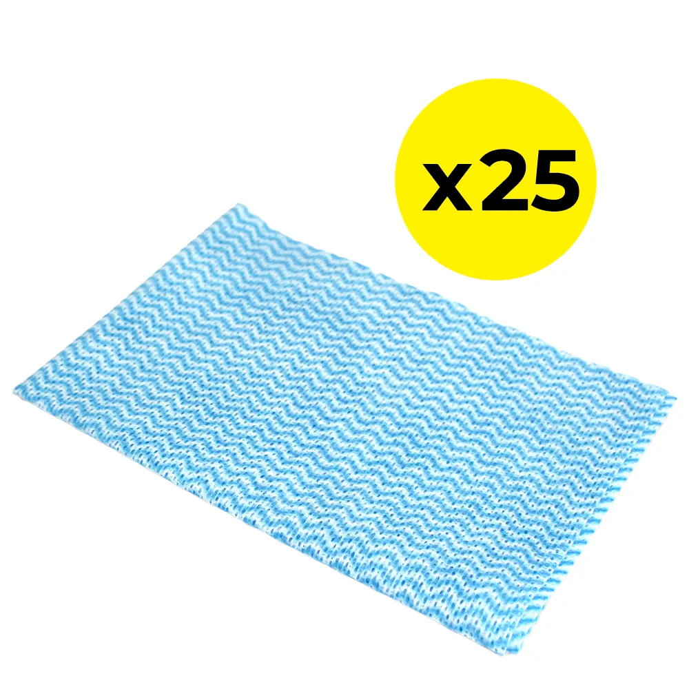 Blue Compostable Cleaning Cloth - Pack of 25