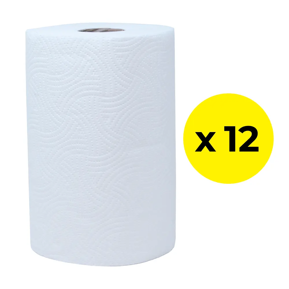 Jumbo Kitchen Roll 2 Ply - Pack of 12