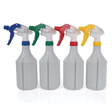 Colour-Coded Recycled Trigger Spray Bottle