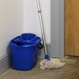 Extra Long Mop & Broom Handle being used as a mop 