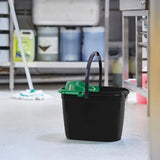 Green 14 L Mop Bucket & Wringer 