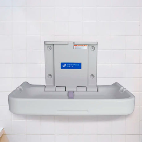 Wall Mounted Baby Changing Station - White