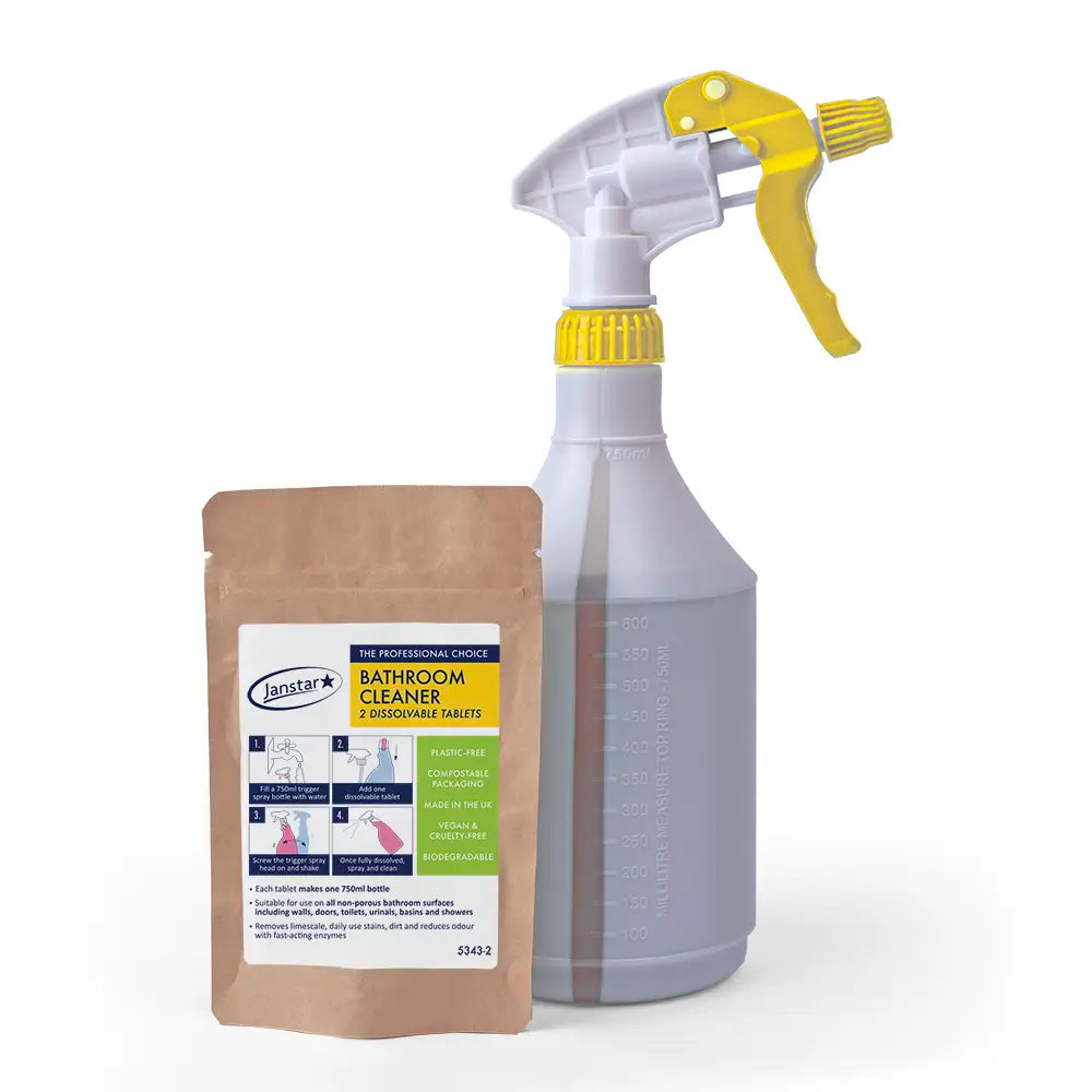 Janstar Bathroom Cleaner Dissolvable Tablets - Pack of 2