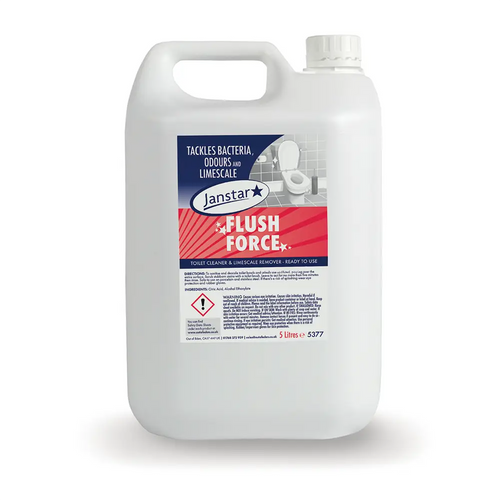 Janstar Flush Force - Toilet Cleaner & Limescale Remover RTU 5L