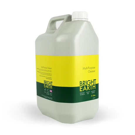 5-liter container of Bright Earth multi-purpose cleaner on a white background