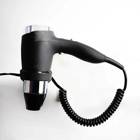 Black handle Anti-Theft Hairdryer Wall Holder