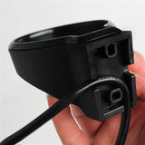 Image showing how to secure wall mounted hair dryer holder 