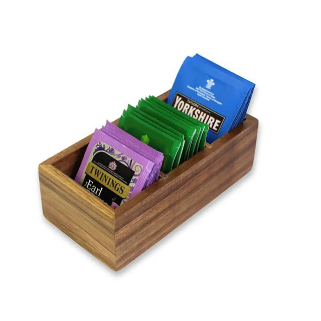 Acacia Refreshments Holder - Natural