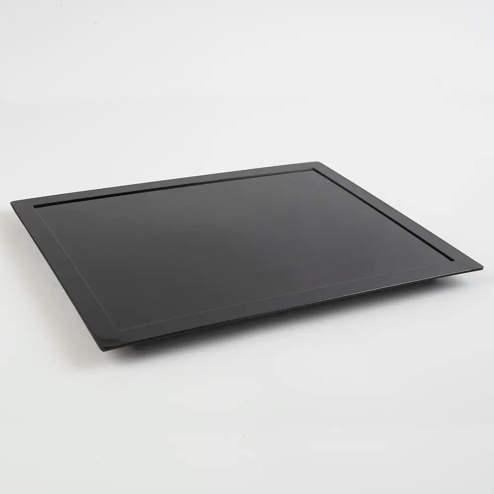 Black melamine Hospitality Tray