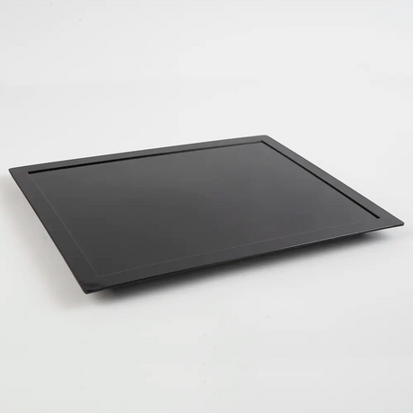 Black melamine Hospitality Tray