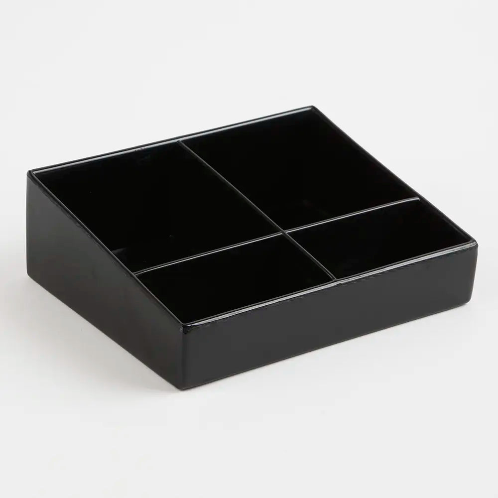 Small Black Melamine Display Tray
