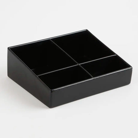 Small Black Melamine Display Tray