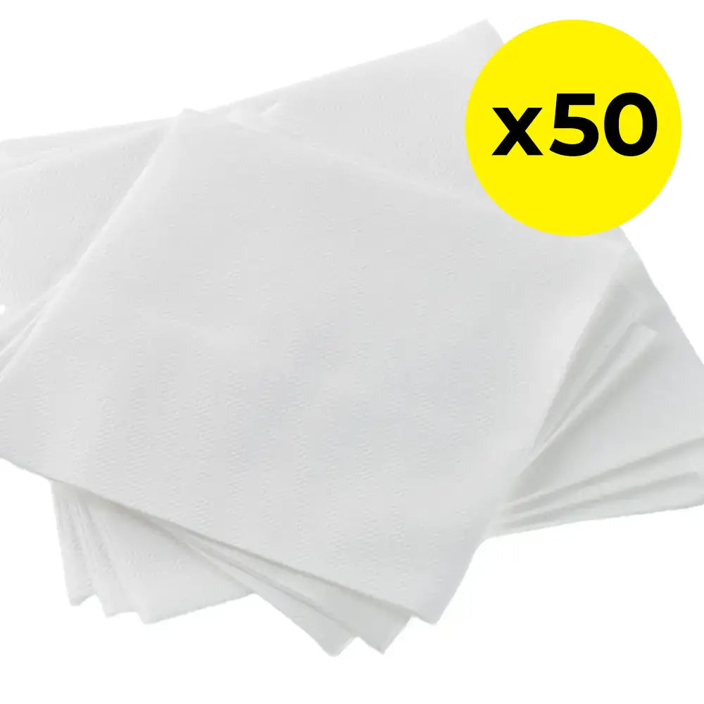 Airlaid Tablin Premium Napkins White - Pack of 50