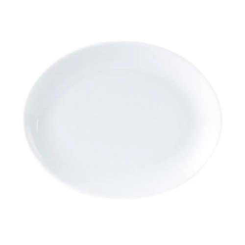 Toughened Oval Serving Plate 36cm