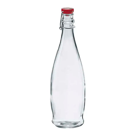 Glass Water Bottle 1L with ceramic stopper