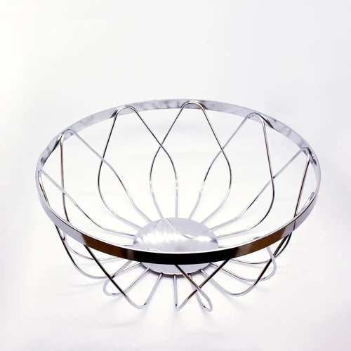 Chrome Plated Basket - 18cm