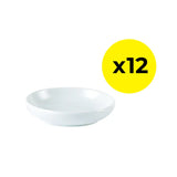 Toughened white butter tray