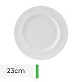 Toughened Winged Plates 23cm