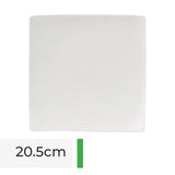 Toughened Square Plate 20.5cm