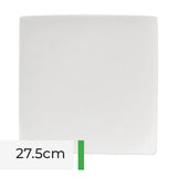 Toughened Square Plate 27.5cm