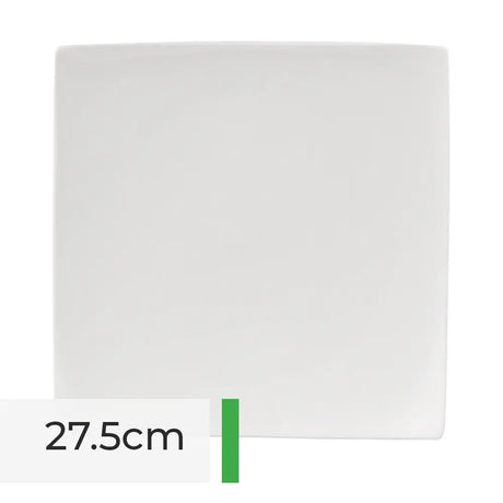 Toughened Square Plate 27.5cm