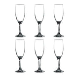 Toughened Champagne Glass 190ml - Pack of 6