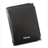 Faux Leather Menu Holder A4 outer cover 