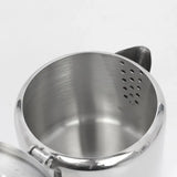 Stainless Steel Teapot - 1L inside detail 