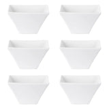35cl Toughened Square Bowl pack of 6 