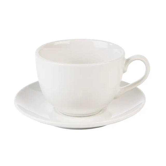 Toughened Stacking Saucer use example with cup 