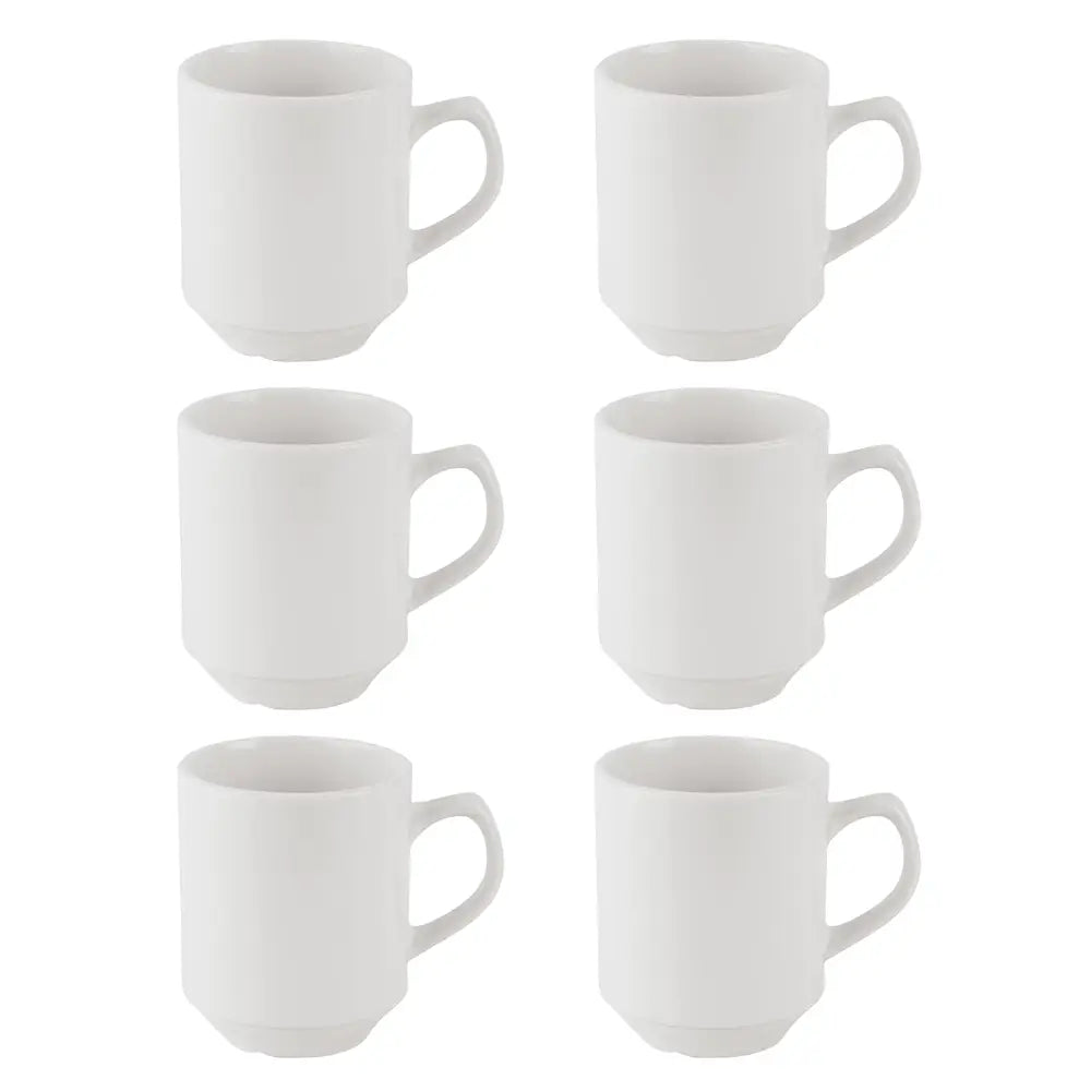 Toughened Stacking Mug - Pack of 6