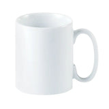 White Toughened Straight Sided Mug 340ml - Pack of 6