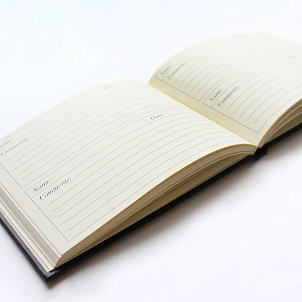 Guest book inner page