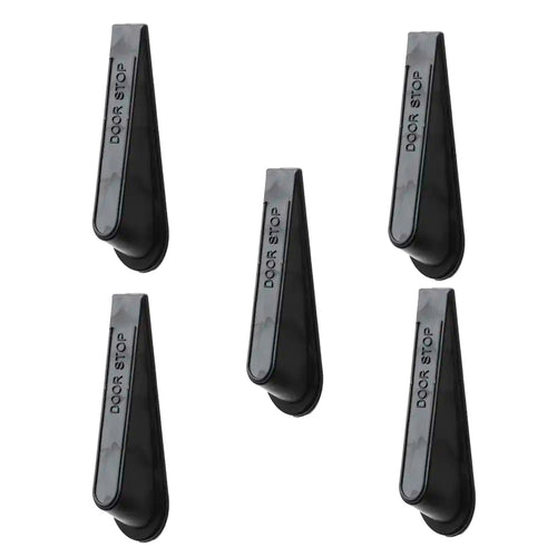 Non-Slip Rubber Door Wedge - Pack of 5