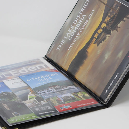 Double Folder Display Pocket A4 - Pack of 5