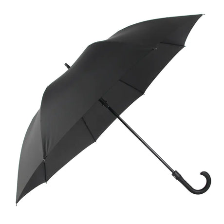 Wind Resistant Umbrella - Black - 118cm