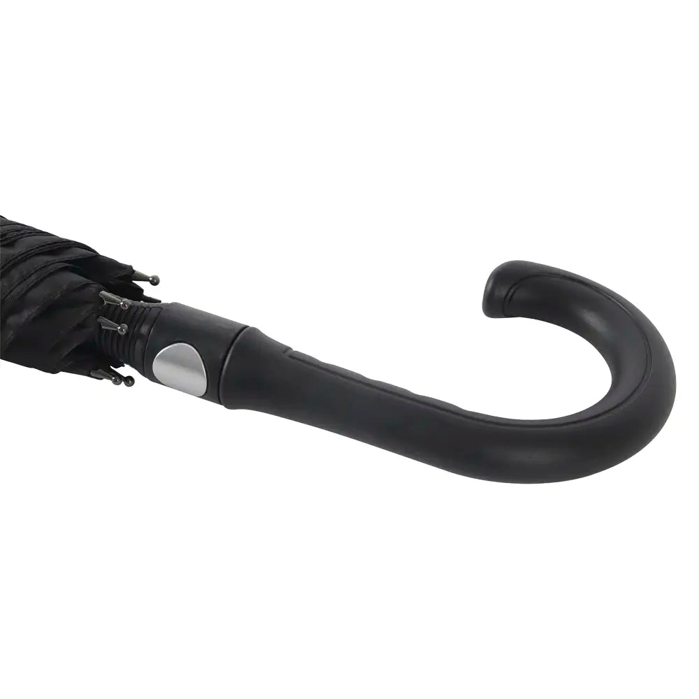 Wind Resistant Umbrella - Black - 118cm