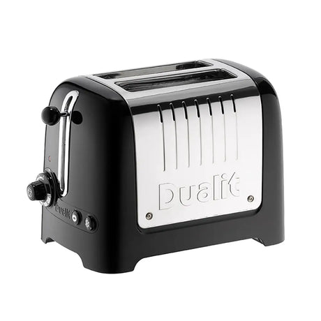  Dualit Lite 2 Slot Toaster black and sliver 