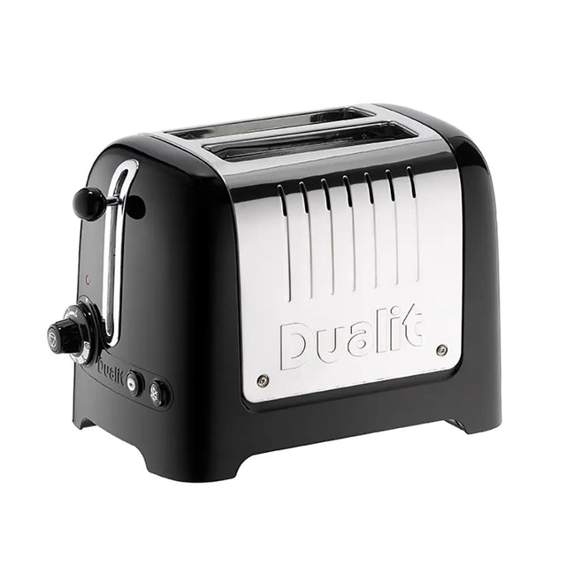  Dualit Lite 2 Slot Toaster black and sliver 