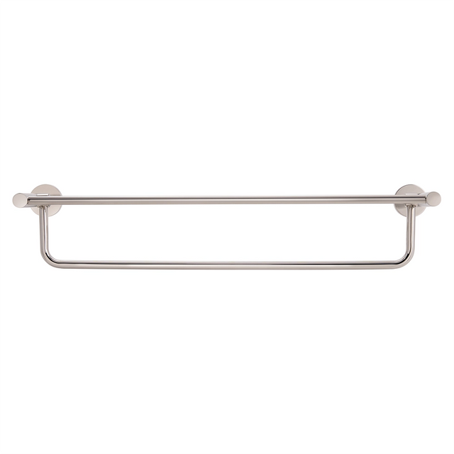 Towel rail on a white background