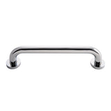 Chrome grab rail on a white background
