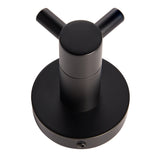 Double Door Hook Black