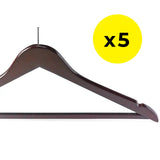 Non-Slip Wooden Security Coat Hanger