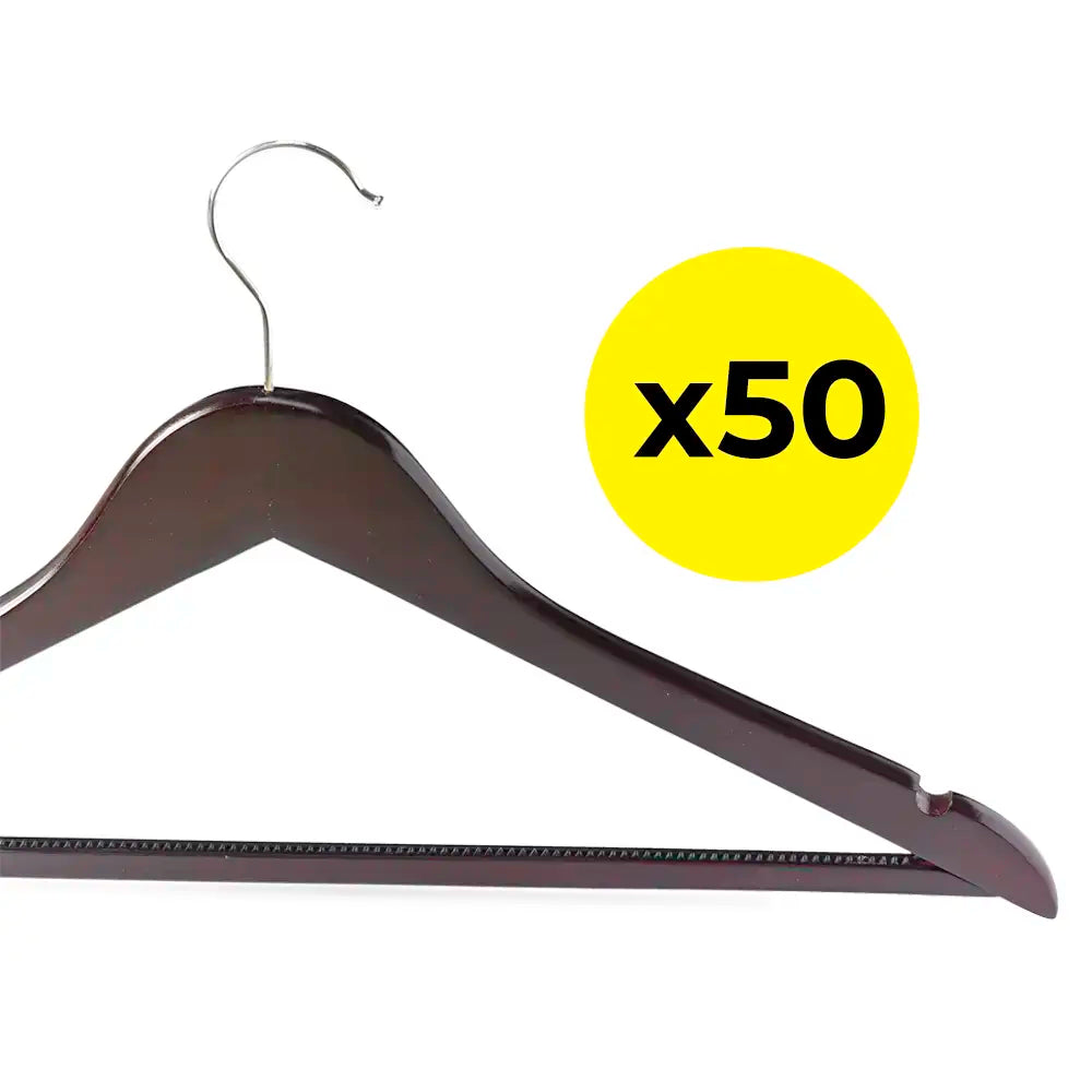 Non-Slip Wooden Hook Coat Hanger
