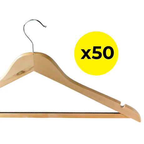 Non-Slip Wooden Hook Coat Hanger
