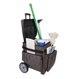 Housekeepers Cleaning Trolley purpose-built cart designed to streamline the cleaning, room servicing, and maintenance tasks in hotels, offices or other similar environments