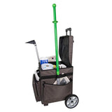 Housekeepers Cleaning Trolley purpose-built cart designed to streamline the cleaning, room servicing, and maintenance tasks in hotels, offices or other similar environments