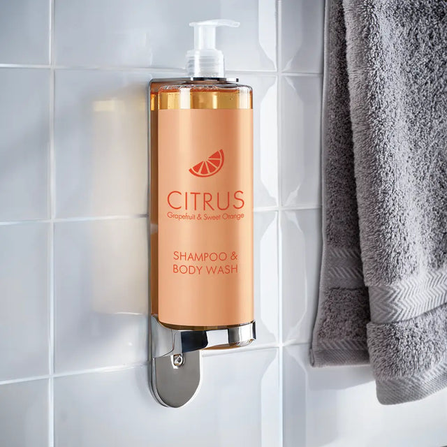 Single Wall Bracket For 500ml Bottle - Stainless Steel