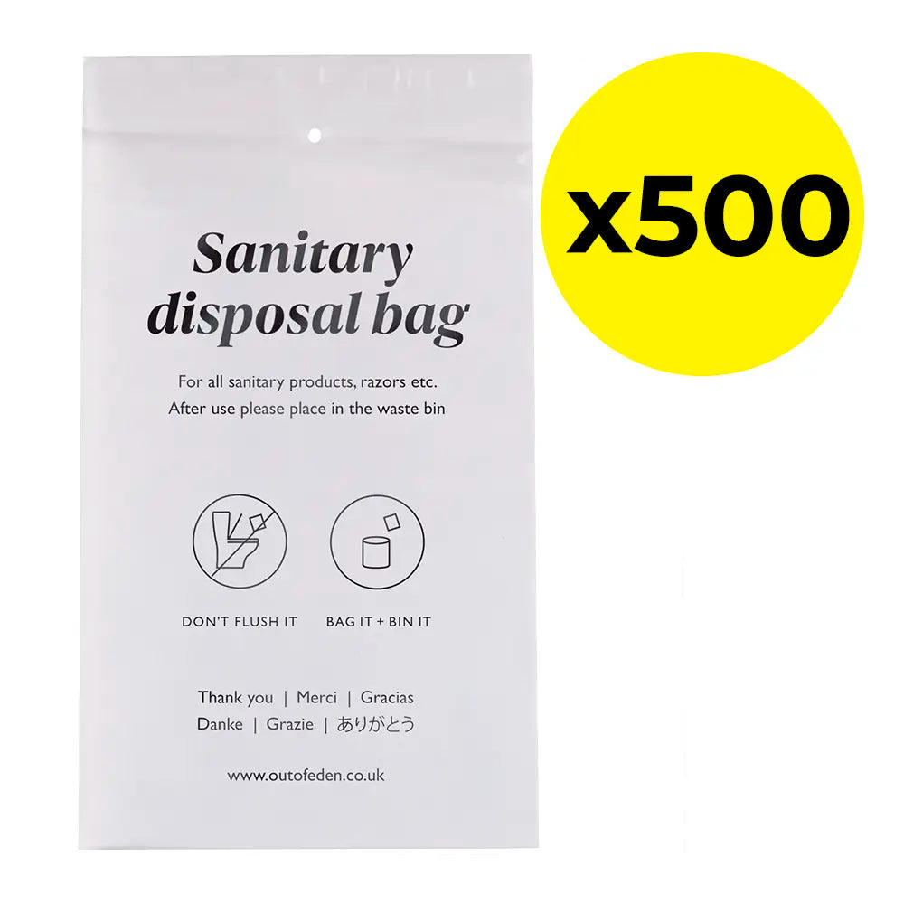 Plastic Sanitary Bags pack of 500